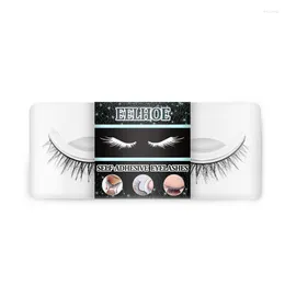 False Eyelashes 1 Pair 3d Natural Soft Wispy Thick Fake Lash Reusable Selfadhesive Handmade Eye Makeup
