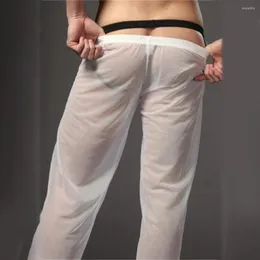 Indumenti da notte da uomo Casule Homewear Pantalone da notte da uomo Bottoms Intimo Pantaloni lunghi da uomo Uomo Camicia da notte Pigiama