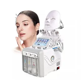 7 in1 H2-O2 Multifunzionale Hydro Oxygen Facial Aqua Skin Water Peel Hydra Microdermabrasion Machine per bellezza
