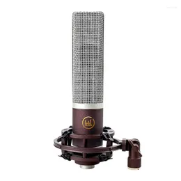 Mikrofony Oryginalne ICKB Rzym kondensator przewodowy mikrofon sercowo -karujący Profesjonalne nagrywanie transmisji na żywo z mocowaniem