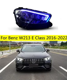 Benz W213 20 16-2022 eクラスE260 E300 LEDオートヘッドライトアセンブリアップグレードハイ構成アクセサリのカーライト