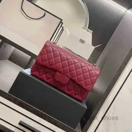 2022 イブニングバッグ CF ショルダーバッグ高級ブランドデザイナーファッションシンプルな小さな正方形のクラシックフラップ女性のラムスキンチェーン携帯電話ハンドバッグ