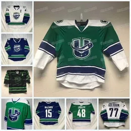 Gla Mitness Utica Comets Hockey Jersey Ahl Custom Women Youth Reilly Walsh Fabian Zetterlund Graeme Clarke A.J. Greer Nate Schnarr Robbie Russo