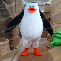 Performance Simpatico pinguino mascotte costumi Halloween Natale personaggio dei cartoni animati abiti vestito pubblicità carnevale unisex adulto vestito