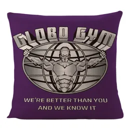 Globo Gym Dodgeball Flag Throwpillow Cover 45x45cm Personalized Cushion Pillowcase For Decorative Couch Cushion Pillow