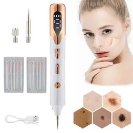 Face Care Devices Electric Plasma Pen 9 Mode LED Freckle Remove Pen Mole Wart Spot Remover Blue Light Beauty Home Use Device Portable Rechargeable 220926