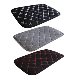 New Car Armrest Mat Cover Pad Protector Tessuto di lino Decorazione console centrale universale refacciones para carros