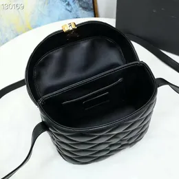 JUNE Quilted Sheep Leather Box Bag With Front Flap, Letter JUNE Quilted Sheep Leather Box Bag With Front Flap, Letter