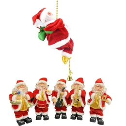Christmas Toy Supplies Various styles of Santa Claus dolls moving gifts Children's toys Home decorations Year Merry 220924