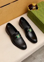 Mocassini casual alla moda da uomo Appartamenti da matrimonio per feste Scarpe da ufficio formali da ufficio di marca Scarpe da guida comode Taglia 38-46