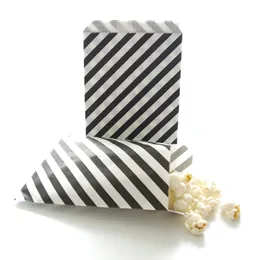 Gift Wrap 5 X 7 Inches White And Black Striped Paper Bags Holiday Wedding Christmas Favor Candy Treat Drop Delivery 2022 Dhseller2010 Amwzv