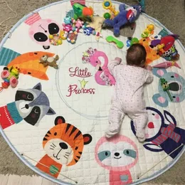 Coperte Fasce 1-40 Volpe/Orso/Unicorno di alta qualità Animali Modello Tappetini da gioco per bambini Coperta strisciante per bambini Giocattoli Borsa per la conservazione Decorazione della stanza dei bambini 220927