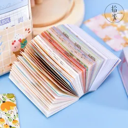 Notes 200pcs lot Memo Pads Material Paper Whisper Junk Journal diary Scrapbooking Cards Background Decoration stationery 220927