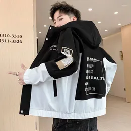 2022 Autumn Mens Korean Logo Printed Casual Casual Jackets