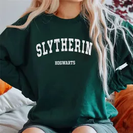 Women's Hoodies Sweatshirts Wizard House Crewneck Sweatshirt Women Men School Hoodies Filmer Sweatshirts unisex höst estetiska kläder 220926