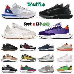 Ld 2 Ldwaffle Buty do biegania Sacais Waffles Vaporwaffle Sail Nylon White Gum Black Bright Cytron Fragment Gra Royal Leather Suede Court Purple Sakai Vapur Sneakers