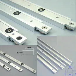 Professionellt handverktyg uppsättningar aluminiumlegering t-spår slot miter spår och bar skjutreglage bord såg mätare stång träbearbetning hållbar i användning