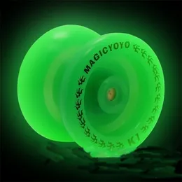 Yoyo Magic yoyo K1 luminous professional yo yo custom plastic multi color children classic toys 220924