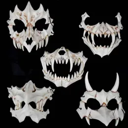 Хэллоуин японская вечеринка маски писатель Курадо Двухмерный одежда Дракон Дракон Бог Тигр Ночной Собак МАСК