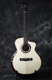 Merida Cupid 41 "GC Barrel Ladin Yüzü Yan Arka Gül Ağacı Tüm Masif Ahşap Akustik Gitar