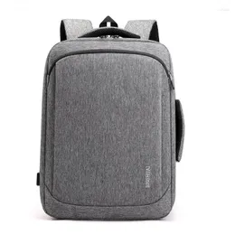 Backpack Laptop Men USB Charging 15.6 Inch Computer Notebook Anti-theft Business Travel School Bag Casual Oxford Female Mochila