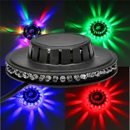 Oświetlenie wystroju na imprezę i dyskotekę weselną LED LED Disco Stage DJ DJ Parcle Floor Lights USB Portable Holiday Home Lights