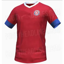 Maglia da calcio Costa Rica 2022-23 della Coppa del Mondo casalinga J.VARGAS DUARTE A.CONTRERA VENEGAS J.CAMPBELL G.TORRES F.CALVO magliette uniformi da calcio UOMINI ADULTI Squadra nazionale