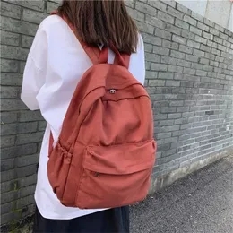 School Bags JOYPESSIE Women Backpack Waterproof Nylon For Teenage Girls Schoolbag Shoulder Fashion Men Black Bagpack Travel Bag Rucksack 220926