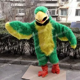 Halloween Parrot Mascot Costume Fruit Cartoon Theme Character Carnival Festival Fancy dress Adults Size Xmas Outdoor Party Outfit