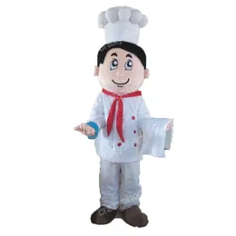 Halloween Chef Mascot Costume Cartoon Character Outfits Suit Fancy Dress for Men Women Christmas Carnival Party Outdoor Outfit Advertising Suits