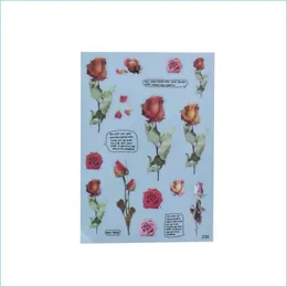 Stampi Fiore Foglie Adesivo in resina Stampo epossidico Riempitivi per telaio Materiale Mti Pianta Fiori Scrapbook Decalcomanie Gioielli Decor Consegna di goccia 20 Dhm7G