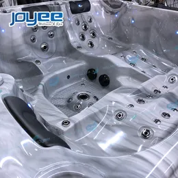 Joyee Popular Autdoor Spa Odyssey US Acrylic Spashg Hot Tub 5人家族パーティープール渦マッサージ浴槽