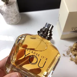 Perfumy marki, ponieważ kobiety perfumy spray 100 ml kwiatowy owocowy EDP Parfum długotrwały zapach Spray Szybki statek