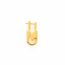 Fransk nischdesignstift öronspänne örhängen stud mässing guldpläterade män/kvinnors temperament av high-end mode all-match smycken
