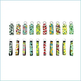 Клавные летние фруктовые печатные из печени губ. Грубание держатели модные брастель для ключей для ключей для ключей для ключи для ключи