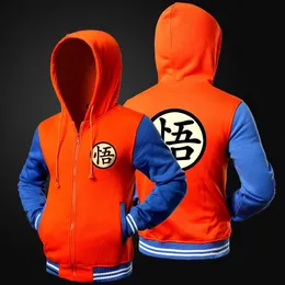 남자 재킷 트렌드 새로운 일본 애니메이션 대표팀 후드 재킷 2018 스프링 캐주얼 지퍼 까마귀 코트 스웨트 셔츠 재킷 T220926