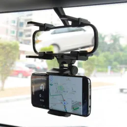 Araba Telefon Tutucu Cep Telefonu Tutucu Mobil Tutucular Dikiz Ayna Montaj El Ücretsiz Akıllı Beşik