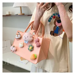HBP Shoulder Bags 2022 New Felt Bag Cute Tote Manufacturers Supply Hand-held Gifts Shopping Wallet Card Holder
