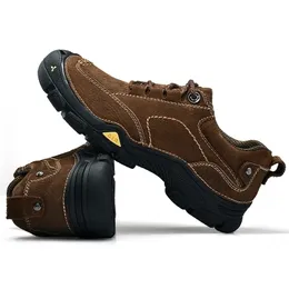 S￤kerhetsskor Vandring Walking Men kl￤ttrar non-halp andningsbara sneakers Mountain Outdoor Sports Boots 220922