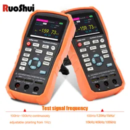 전기 기기 Ruoshui 4080 4082 핸드 헬드 LCR 디지털 미터