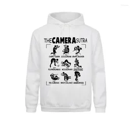 Herren Hoodies Herren Sweatshirts The Camera Sutra Pography Pullover Hoodie Plus Size Herren Harajuku Übergroße Fitnesskleidung