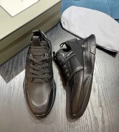 التصميم الشهير Tomfords Jago Sneaker Shoes Nylon Mesh Leather Men Runner Sports Rubber Lightweight Sole Fabrics Skatoboard Walking EU38-46