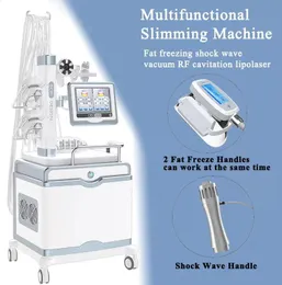 Potente criocongelamento dimagrante criolipolisi macchina ad onde d'urto sollievo dal dolore cavitazione RF rassodamento della pelle forma del corpo grasso riduce la perdita di peso attrezzature sottili