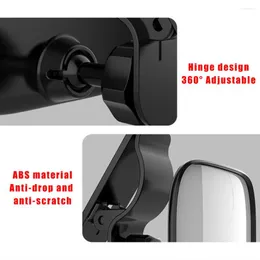 Acessórios para interiores 360 ° Automotivo Retanha-vista Baby Mirror Car Small Clips-On Ajustável Vista traseira voltada para trás, assento convexo F-