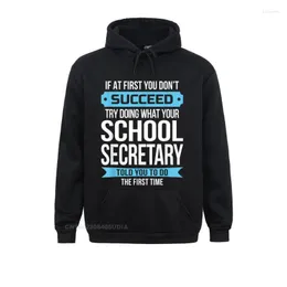 Erkek Hoodies Erkek Sweatshirts Okul Sekreteri Hoodie Komik Yönetici Günü Hediye Erkekler Uzun Kollu Doğum Günü Yaz Tasarım Giysileri