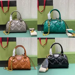 Moda Personalidade Bolsa Bolsa de Bolsa de Bolsa Bolsa Crossbody Bolsa Preta Texturizada Geométrica Calfskin ombro de ombro Press