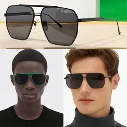 Metal Gold Double Bridge Fashion Modne okulary przeciwsłoneczne męskie lustro Ray Polaryzowane luksusowe szklanki męskie szklanki 3110 Scratch Gradient Big Logo okulary