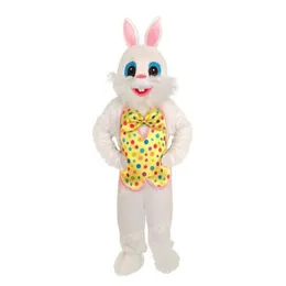 Halloween White Rabbit Mascot Costume Simulation Cartoon Character Outfits Suit Adults Outfit Christmas Carnival Fancy Dress for Men Women