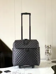 Klassisk designer dam resväska handväska nylon lätt bärbagage resevagn handväska helg kappsäckar bagage