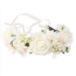 Dekoracyjne kwiaty wieńce korony Wedding Hair Flower PE